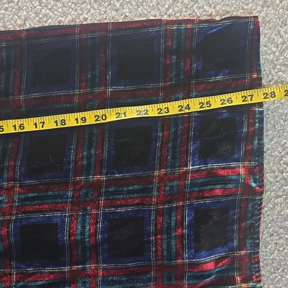 Torrid Plaid Velvet Sophie Camisole Swing Top Size 1X - Picture 7 of 10